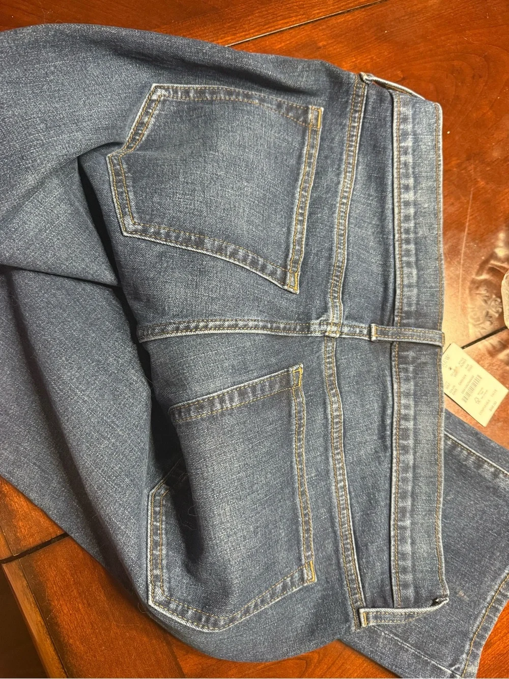 Men’s J. Crew Mid-Blue Straight Leg Jeans